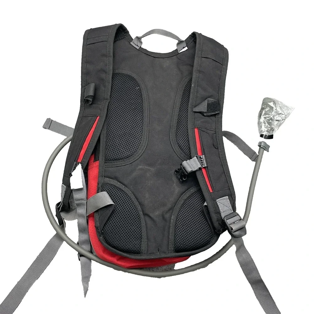 Swiss Gear Backpack‎ Medium Red Hydration System Hiking Camping Travel  Gorpcore
